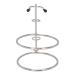 HURRISE Shaving Brush Holder Quick Drying Alloy Razor Stand In Simple Style Home Decoration For Family