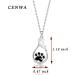 Dog Paw Necklace Dog Mom Gift Puppy Dog Cat Pet Paw Print Pendent Necklace Dog Remembrance Pet Loss Memorial Gift for Dog Mom Cat Mom footprint N - Buy Online on GoSupps.com
