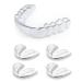Koheel tooth rail for nightly teeth grinding formible bite rails stops bruxism eliminates teeth grinding tailor -made fit gear shell (4 small sizes)