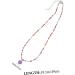 OATIPHO Colorful Heart Pendant Womens Summer Accessories Personalized Necklace Bride Bead Necklace Love As Shown 2 49X2CM - Buy Online on GoSupps.com