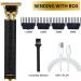 URBANWAZE Professional Hair Clippers Beard Trimmer for Men T Blade Hair Cutting Kit Cordless Rechargeable for Barbers and Home Bald-Headed Shaver Gifts for Men Haircut Set Waterproof Electric Razor - Buy Online on GoSupps.com
