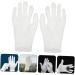 PLAFOPE 12 Pairs Moisturizing Gloves Work Gloves Working Gloves Moisturizing Overnight Gloves Cotton White - Buy Online on GoSupps.com