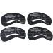 FRCOLOR 24pcs 6 Sets Eyebrow Makeup Templates Eyebrows Shape Tools Eyebrow Templates Mold Sticker Unibrow - Buy Online on GoSupps.com