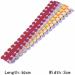 ODETOJOY Flower Quilling Paper Strips Craft Kit - 40PCS, 8 Patterns for Scrapbooking with Embossing Tool - Buy Online on GoSupps.com