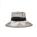 Clear Bucket Hat Women Sun Visor Waterproof Rain Transparent Plastic Wide Brim Ladies Bucket Cap Fashion Rain Cap Black One Size