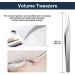 LUKEO Volume Tweezers for Eyelash Extensions - Precision Lash Mega for 3D, 6D, 10D Fans - Universal Fit - Professional Quality - Buy Online on GoSupps.com