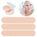 Set Of 100Pcs Ultra Soft Blender Sponges For Beauty Makeup Round Eye Face Foundation Smooth Facial Cosmetics Powder Puffs Suitable For Dry & Wet Uses