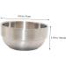 Minkissy Foam Dishwasher Soap Cream Bowl for Men - Stainless Steel Shaving Tool Box 9x9x4.9cm - Ideal for Beard Care & Pigment Mixing - Buy Online on GoSupps.com