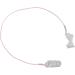 Hearing Aid Clip Holder - Transparent Clamp for Secure Outdoor Use | Prevent Loss of Hearing Aid Straps (Mono) - Buy Online on GoSupps.com