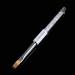 LWBTOSEE 2pcs Ombre Nail Brush Set - Rhinestone Handle Gradient Painting UV Gel Pen for Manicure Art - Black & White - Buy Online on GoSupps.com