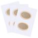 POPETPOP 3 Sheets Adhesive Sole pad Emulsion Footsteps Corn Stickers Foot Foot Care Patch Foot Protectors for Shoes Stickers Cotton Nursing Stickers Corn Sticker Shoe