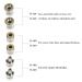 Broco 6PC Diamond Microdermabrasion Tips & Stainless Steel Filter Set for Acne Pigment and Pore Removal - International Shipping Available - Buy Online on GoSupps.com