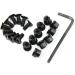 YYHJ KeyMod Rail Screws - Set of 12 | High-Quality Fasteners for KeyMod Rails - Buy Online on GoSupps.com
