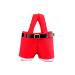 FELTECHELECTR Christmas Candy Bag Handbags Xmas Candy Holiday Bags Santa Pants Candy Holder Christmas Handbag Chocolate Bag