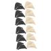 12 Pairs Toe Plug Foam Shoe Inserts Too Big Shoes Inserts Summer Womens Shoes Shoe Insoles Front Shoe Inserts for Shoes Shoe Filler Shoes Front Insoles Sponge Heel Cushion Man/4158 6.5x3cmx2pcs As Shownx2pcs