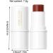 Multi Stick Waterproof Creamy Stick Blush Makeup Creamy Texture Highlighting Shade Makeup for 05# Coral Red - Buy Online on GoSupps.com