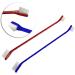 Hohopeti 6 Pcs Double Sided Toothbrush Dog Toothbrush and Toothpaste Dog Toothbrushes Dogs Toothbrushes Pet - Buy Online on GoSupps.com
