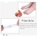 Cazaru Double Loop Separator - Little Valgus Corrector | Silicone Gel Toe DISS for Overlapping Toes - Unisex Foot Care & Ballen Protection | 4 Par (5x2.3x1 cm) - International Shipping Available - Buy Online on GoSupps.com