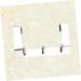 Baluue Towel Holder 3pcs Over Door Clothes Hanger Rack Over The Door hat Rack Over The Door Hook Coat Hanger Cloth Hook Coat Hooks - Buy Online on GoSupps.com