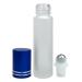 Beauticom 10ml Blue Glass Roll-On Bottles - 6 Pack with Metal Caps & Stainless Steel Roll Balls for Essential Oils Aromatherapy Perfume Lip Gloss & Lip Balm - Buy Online on GoSupps.com