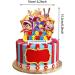 30 PCS The Amazing Digital Circus Birthday Party Decoration Kit-Theme Party Favors Included Happy Birthday Banner Cupcake&Cake Toppers Balloons for Room Decoration C Style - Buy Online on GoSupps.com