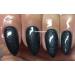 Bluesky GEL NAIL POLISH BLACK DARK GREY/FINE SILVER GLITTER ONYX MY MIND CS33 UV LED Soak Off 10ml - Buy Online on GoSupps.com