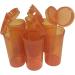 Multi-Use Airtight Pill Bottles - 13 Dram Plastic Organizers for Supplements & Medicines - 12 Pack Amber Transparent - Buy Online on GoSupps.com