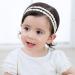 Baby Girls' White Flower Headbands - 10 Piece Elastic Hair Accessories | Soft Arch Headwraps & Gift-Ready - Buy Online on GoSupps.com