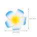 18 Pieces Frangipani Hair Clips - Hawaiian Flower Hair Accessories | Chiffon Plumeria & Hibiscus Hair Clamps for Parties - Buy Online on GoSupps.com