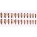 Sethexy Long Leopard Ballerina Nails - 24 Shiny Acrylic French Nude Pink Coffin False Fingernails for Women & Girls - Buy Online on GoSupps.com