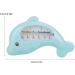Cute Dolphin Baby Water Thermometer | Non-Toxic Bath & Indoor Temperature Monitor | Blue Dolphin Shape for Safe Bathing - Buy Online on GoSupps.com