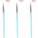 Easy To Operate Gel Nail Polish Pen Nail Liner Brush for Home Salon Shop (Blue) - Buy Online on GoSupps.com