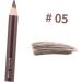 BELLIFFY 2pcs Makeup Eyebrow Pencils Eyebrow Pencils for Eyebrow Makeup Best Eyebrow Pencil Kit 1 count (Pack of 1) Brown - Buy Online on GoSupps.com