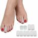 Silicone Toe Sleeve Covers - 5 Pairs for Ingrown Toenails, Corns, Blisters, Cracking, Eczema - Sizes S-L - Buy Online on GoSupps.com