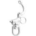 NRC&XRC Swivel Eye Snap Shackle Quick Release Bail Rigging Sailing Boat Marine Stainless Steel Clip Pair 2-3/4 - Silver - Buy Online on GoSupps.com