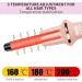 Effortless Hair Curler - Create Beautiful Curls with Ease | Pink Hair Styling Tool for Perfect Hairstyles - Buy Online on GoSupps.com
