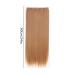 Real Hair Clip-In Ponytail Extensions - 26 Braid Hair Extensions for Instant Volume & Style - Buy Online on GoSupps.com