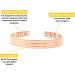 Multipurpose Pure Copper Bracelet With Magnets For Men and Women To Use For Magnetic Therapy Arthritis Pain Relief Joint Pain And Stiffness - Bracelet En Cuivre Magn tique Pour Homme Et Femme - Buy Online on GoSupps.com