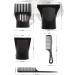 Black Portable 5PCS Hair Dryer Nozzle Replacement Set - Hairdressing Styling Tool for Home & Salon - Buy Online on GoSupps.com