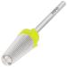 PANA Nail Carbide 5 in 1 Bit - Two Way Rotate use for Both Left and Right Handed - Fast remove Acrylic or Hard Gel - 3/32" Shank - Manicure Nail Art Drill Machine (Extra Fine - XF Silver) Extra Fine - XF Silver