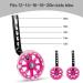 Anyingkai Bicycle Support Wheels - Kids & Adults Auxiliary Stability Wheels in Pink | Safe & Durable Support for Children's Bikes - Buy Online on GoSupps.com