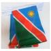 AZ FLAG FLAG CHAIN Namibia 6 meters with 20 flags 21x14cm - Republic of Namibia garland flag chain 14 x 21 cm