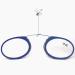 Unisex Compact Reading Glasses +3.5 | Non-Slip Mini Vision Aid - Always at Hand (Blue) - Buy Online on GoSupps.com