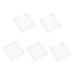 Housoutil 5pcs Eye Shadow Box Highlighters Empty Eyeshadow Empty Highlighter Case Travel Magnetic Packing Box