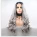 Synthetic Wigs for Women with Bangs - BGHJUE Realistic Gray Curly Wig Accessories - Buy Online on GoSupps.com