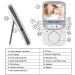 BW Video Baby Monitor Baby Monitors with Two Way Audio 2.4 Inch Display Room Temperature Monitor Night Vision 70 Degree Lens BWVB605 - Buy Online on GoSupps.com