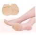 FRCOLOR 4 Pairs Forefoot Pad High Heel Toe Socks Mules for Women Heels Women Socks Open Toe Slide Sandal Liner Womens Socks Tops Invisible Forefoot Cushion Foot Pads Low Cut Sponge Miss - Buy Online on GoSupps.com