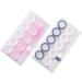 Solustrie 6-Sentence Portable Storage Box for Colored Contact Lenses - Contact Lens Case Kit - Travel-Friendly White Container - Buy Online on GoSupps.com