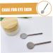 BELLIFFY Eye Cream Stick Beauty Scoop Skin Care Spoon Lip Applicator Makeup Spoon Spoon Lotion Spoon Beauty Spoon Skincare Tools Cream Spoon Facial Spoon Spoon 5.00X1.50X0.30CM Silver - Buy Online on GoSupps.com