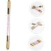 Outanaya Microblading Eyebrow Pen Embroidery Pencil Eyebrow Pencil Eyebrow Microblading Pen Eyebrow Tattoos Pens Korean Handle 1 count (Pack of 1) Pink - Buy Online on GoSupps.com